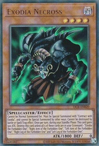 Exodia Necross (25th Anniversary) [DCR-EN020] Ultra Rare - Josh's Cards