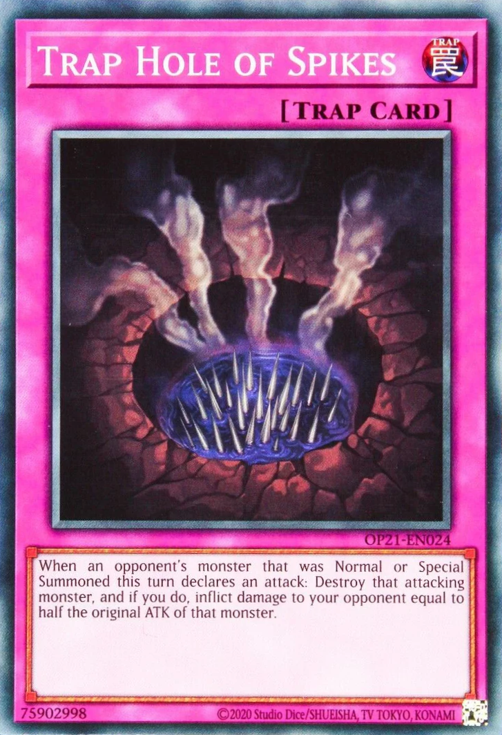 Trap Hole of Spikes (OP21-EN024) - OTS Tournament Pack 21 Unlimited