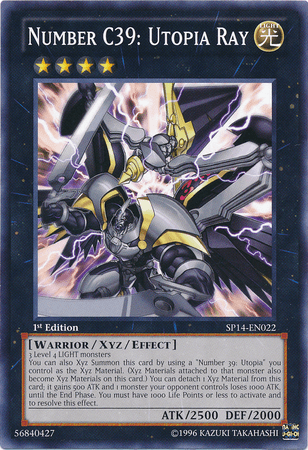 Number C39: Utopia Ray [SP14-EN022] Common - Josh's Cards