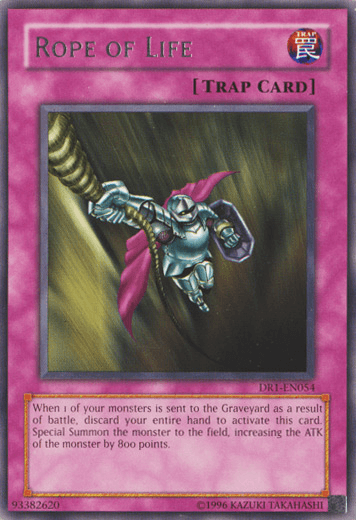 Rope of Life [DR1-EN054] Rare - Josh's Cards