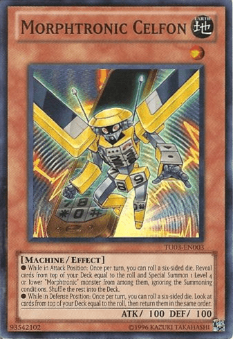 Morphtronic Celfon [TU03-EN003] Super Rare - Josh's Cards