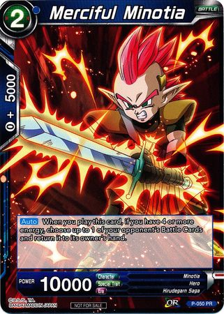 Merciful Minotia (P-050) [Promotion Cards] Parallel Foil