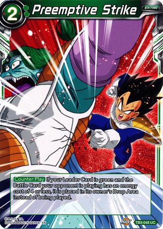 Preemptive Strike (TB3-048) [Clash of Fates] Parallel Foil