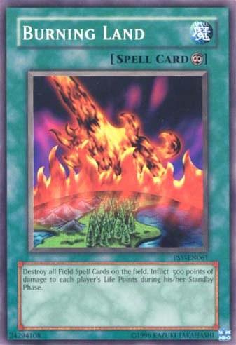 Burning Land [PSV-EN061] Common - Josh's Cards