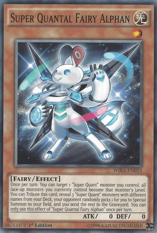 Super Quantal Fairy Alphan [WIRA-EN033] Common - Josh's Cards