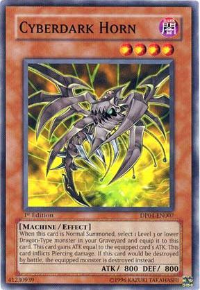 Cyberdark Horn [DP04-EN007] Common - Josh's Cards