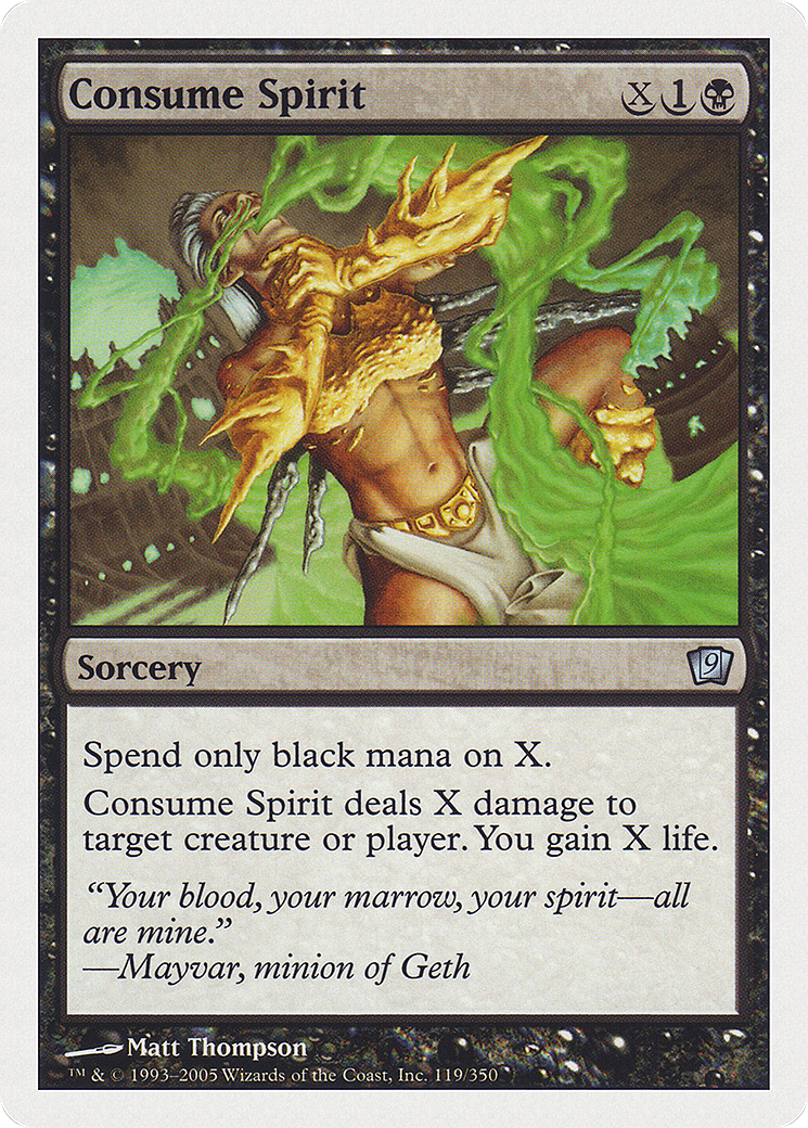 Consume Spirit [Ninth Edition] Foil