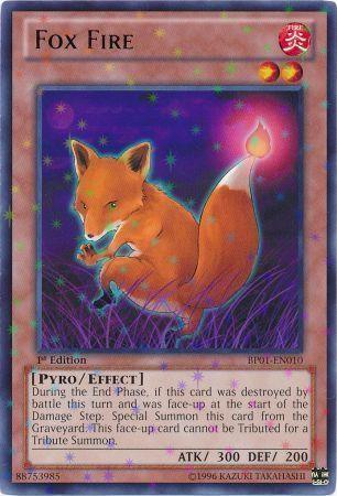 Fox Fire [BP01-EN010] Starfoil Rare - Josh's Cards
