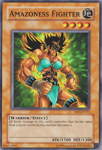 Amazoness Fighter [DR1-EN115] Common - Josh's Cards