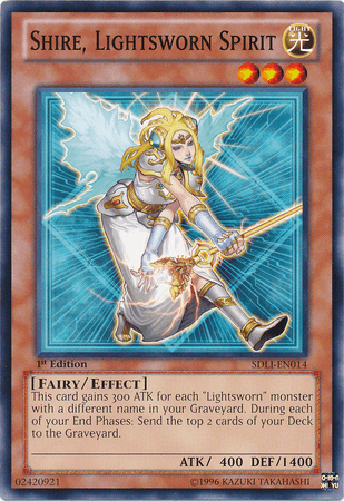 Shire, Lightsworn Spirit [SDLI-EN014] Common - Josh's Cards