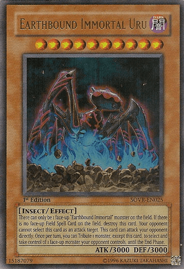 Earthbound Immortal Uru [SOVR-EN025] Ultimate Rare - Josh's Cards
