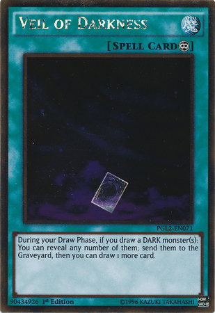 Veil of Darkness [PGL2-EN071] Gold Rare - Josh's Cards