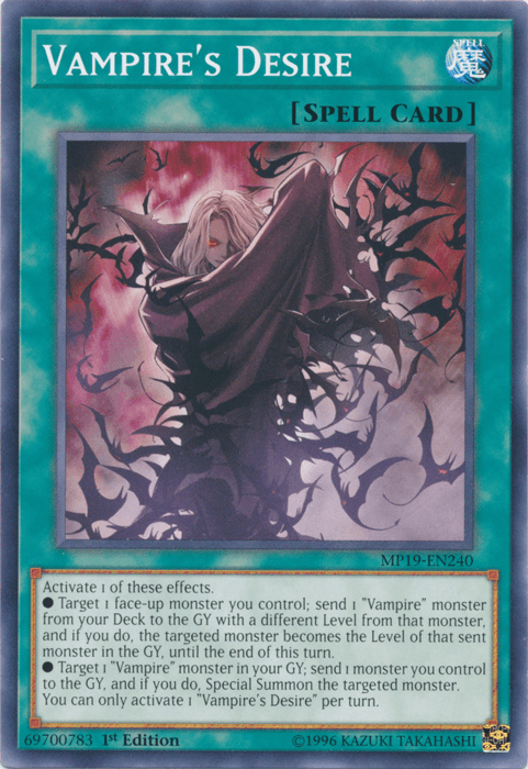 Vampire's Desire [MP19-EN240] Common - Josh's Cards