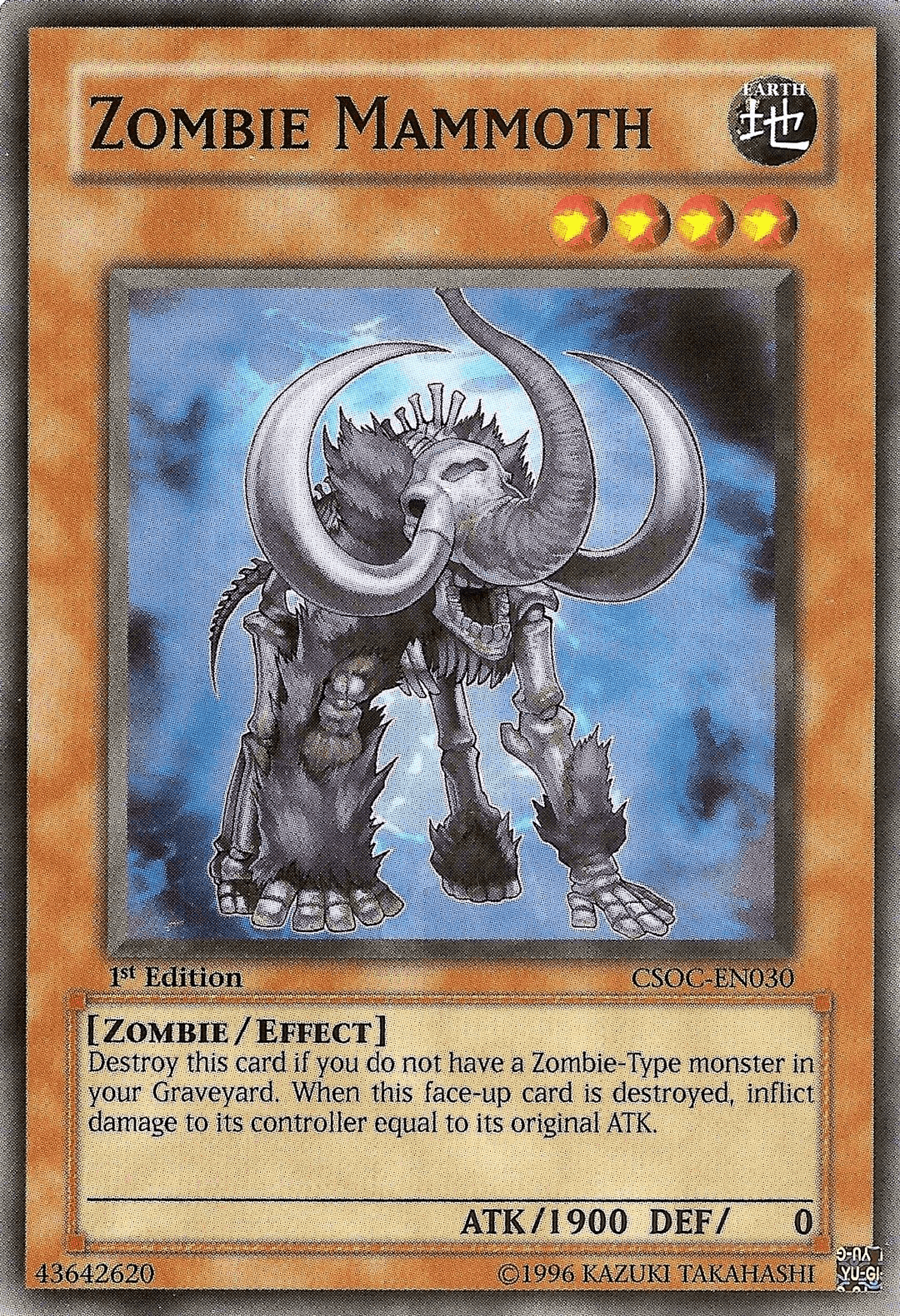 Zombie Mammoth [CSOC-EN030] Common - Josh's Cards