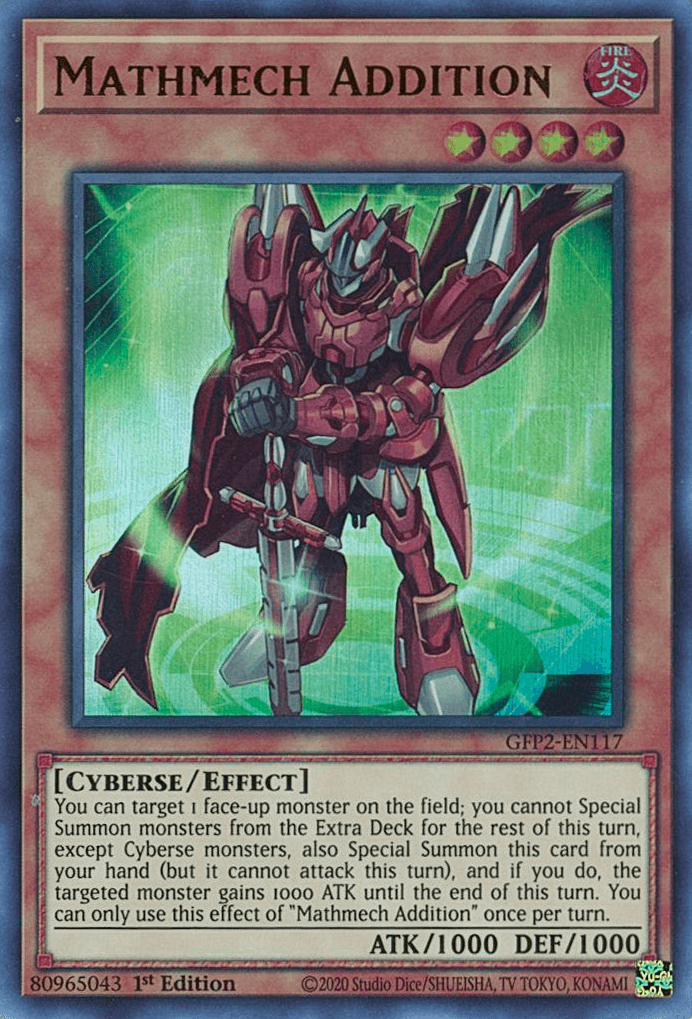 Mathmech Addition [GFP2-EN117] Ultra Rare - Josh's Cards