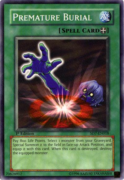 Premature Burial [SD7-EN018] Common - Josh's Cards