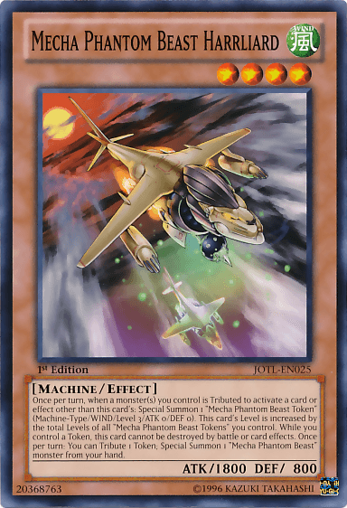 Mecha Phantom Beast Harrliard [JOTL-EN025] Common - Josh's Cards