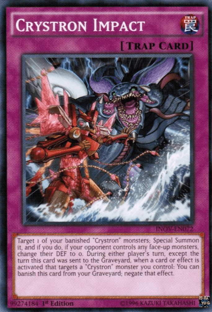 Crystron Impact [INOV-EN072] Common - Josh's Cards