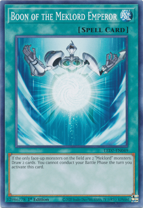 Boon of the Meklord Emperor [LED7-EN049] Common - Josh's Cards