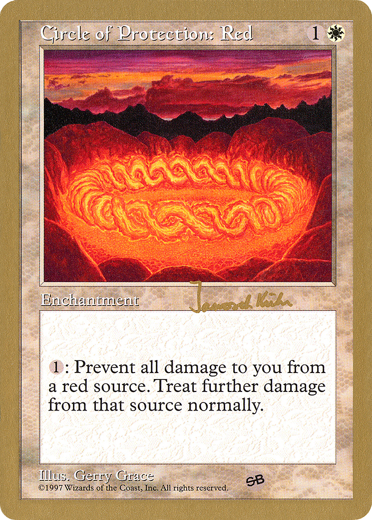 Circle of Protection: Red (WCD-) - World Championship Decks 1997