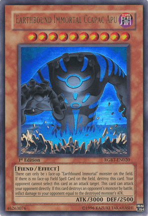 Earthbound Immortal Ccapac Apu [RGBT-EN020] Ultra Rare - Josh's Cards