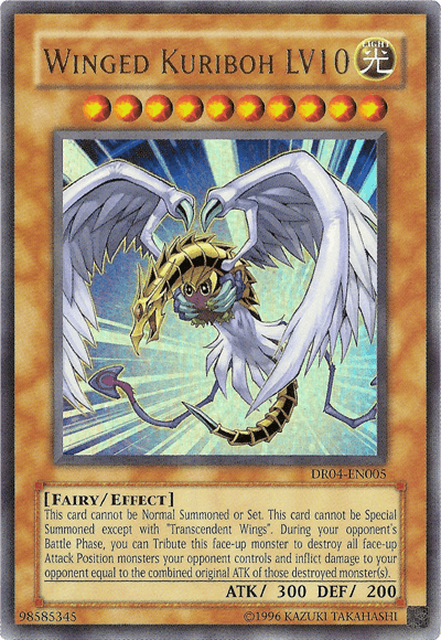 Winged Kuriboh LV10 [DR04-EN005] Ultra Rare - Josh's Cards