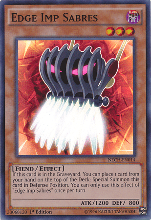 Edge Imp Sabres [NECH-EN014] Super Rare - Josh's Cards