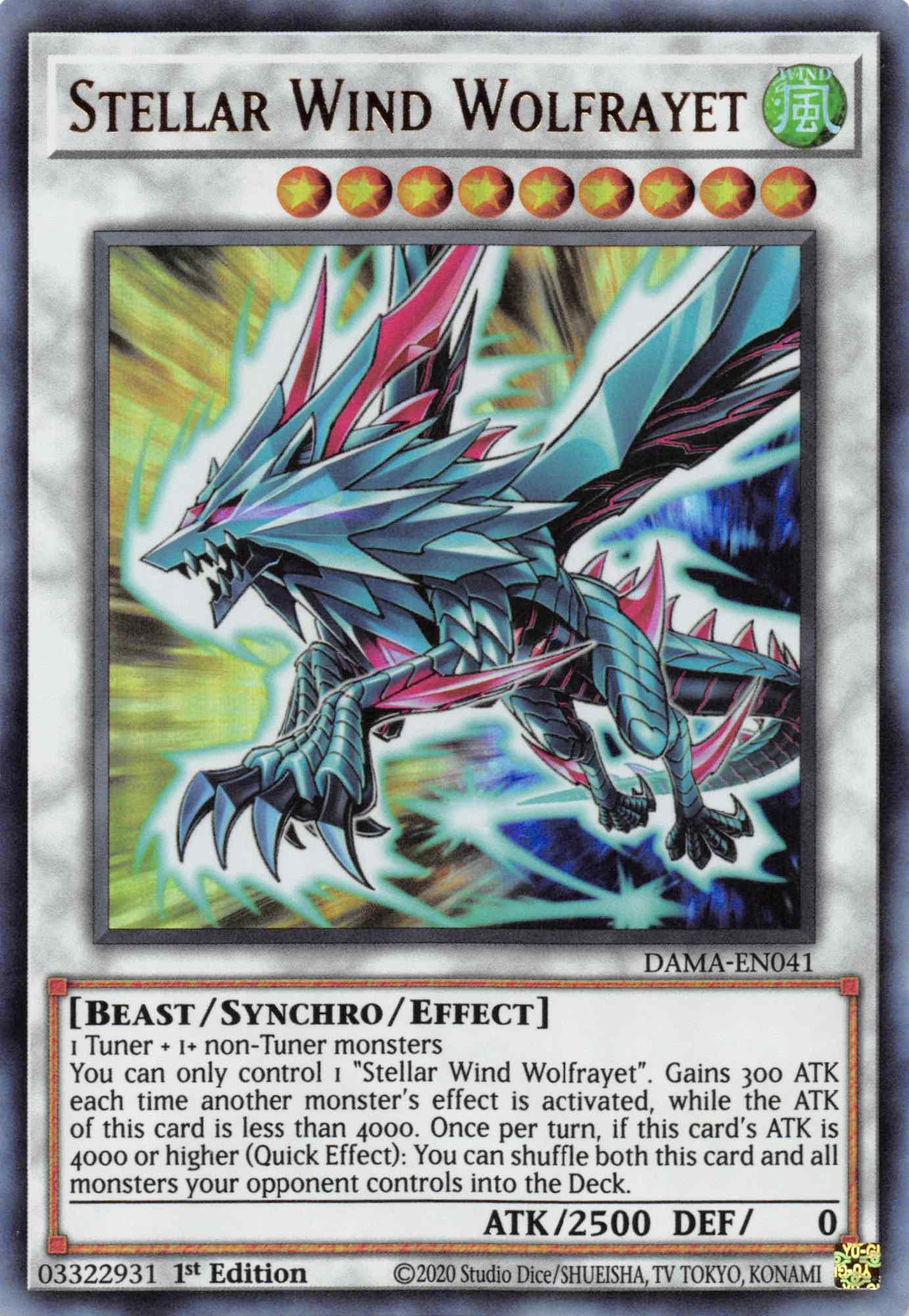 Stellar Wind Wolfrayet [DAMA-EN041] Ultra Rare - Josh's Cards