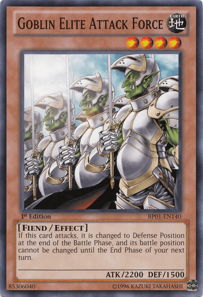Goblin Elite Attack Force [BP01-EN140] Common - Josh's Cards