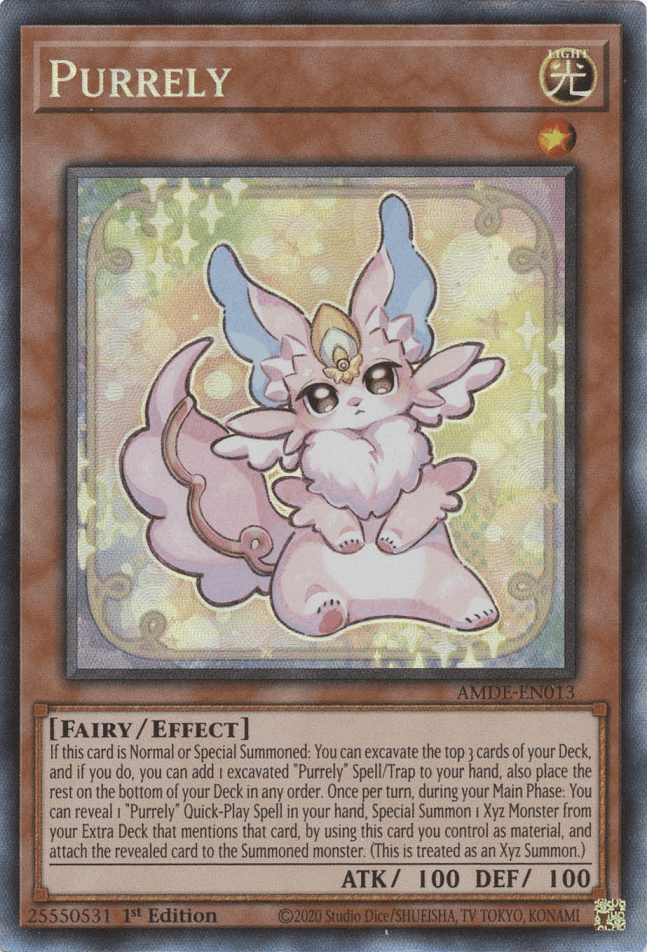Purrely [AMDE-EN013] Collector's Rare - Josh's Cards