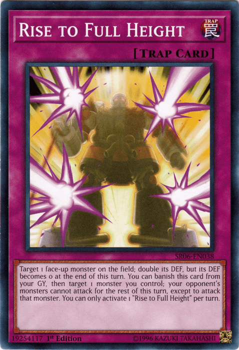 Rise to Full Height [SR06-EN038] Common - Josh's Cards