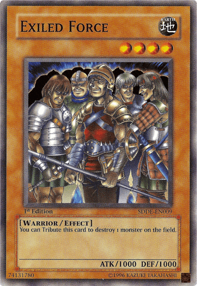Exiled Force [SDDE-EN009] Common - Josh's Cards