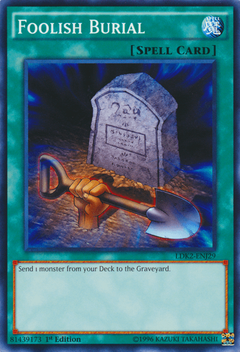 Foolish Burial [LDK2-ENJ29] Common - Josh's Cards