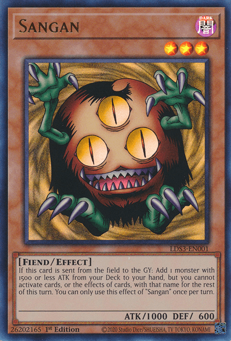 Sangan [LDS3-EN001] Ultra Rare - Josh's Cards