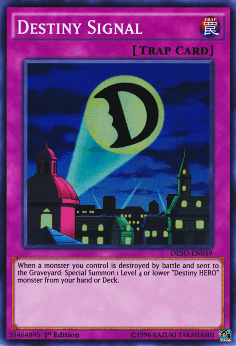 Destiny Signal [DESO-EN059] Super Rare - Josh's Cards