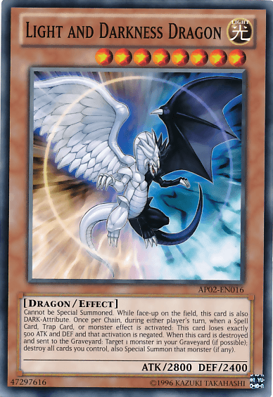 Light and Darkness Dragon [AP02-EN016] Common - Josh's Cards