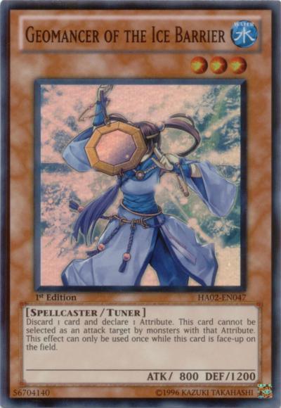 Geomancer of the Ice Barrier [HA02-EN047] Super Rare - Josh's Cards