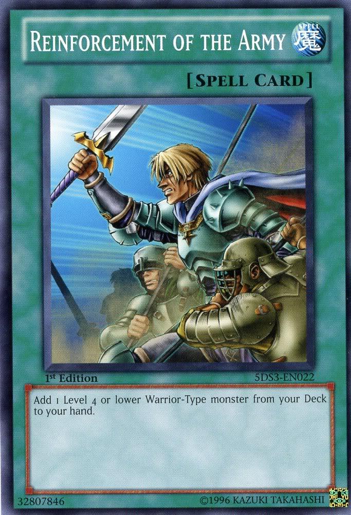 Reinforcement of the Army [5DS3-EN022] Common - Josh's Cards