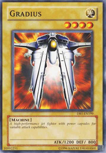 Gradius [DB1-EN199] Common - Josh's Cards