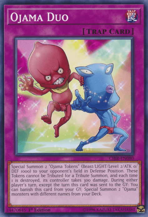 Ojama Duo [CIBR-EN080] Short Print - Josh's Cards