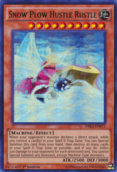 Snow Plow Hustle Rustle [DRL3-EN071] Ultra Rare - Josh's Cards
