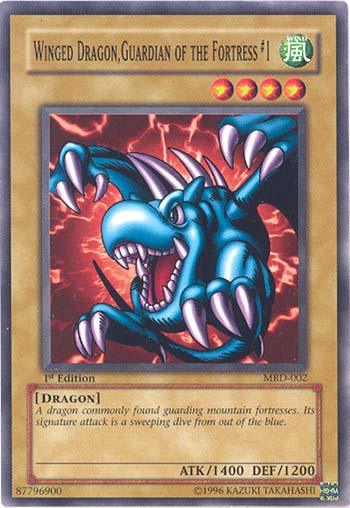 Winged Dragon, Guardian of the Fortress #1 [MRD-002] Common - Josh's Cards