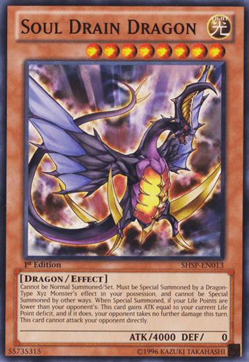Soul Drain Dragon [SHSP-EN013] Common - Josh's Cards