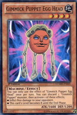 Gimmick Puppet Egg Head [NUMH-EN005] Super Rare - Josh's Cards