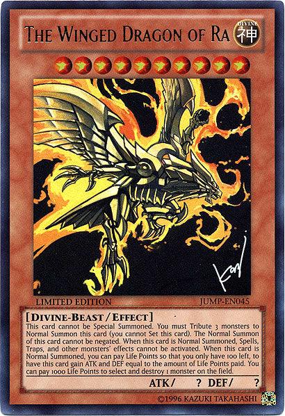 The Winged Dragon of Ra [JUMP-EN045] Ultra Rare - Josh's Cards