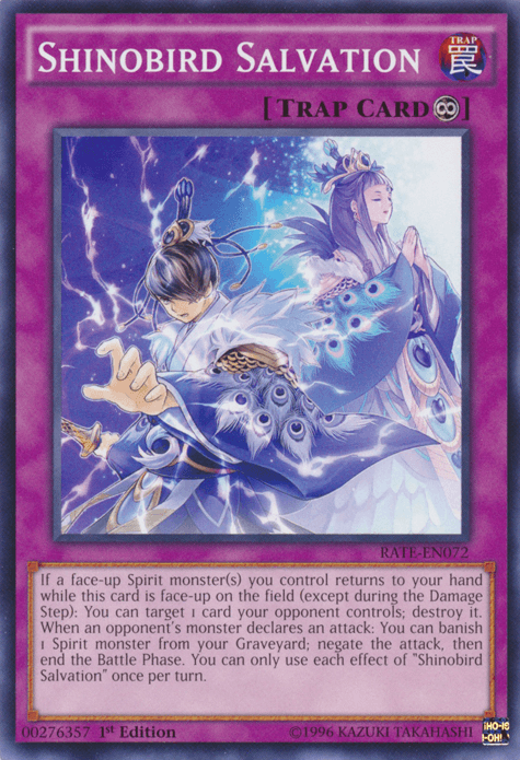 Shinobird Salvation [RATE-EN072] Common - Josh's Cards