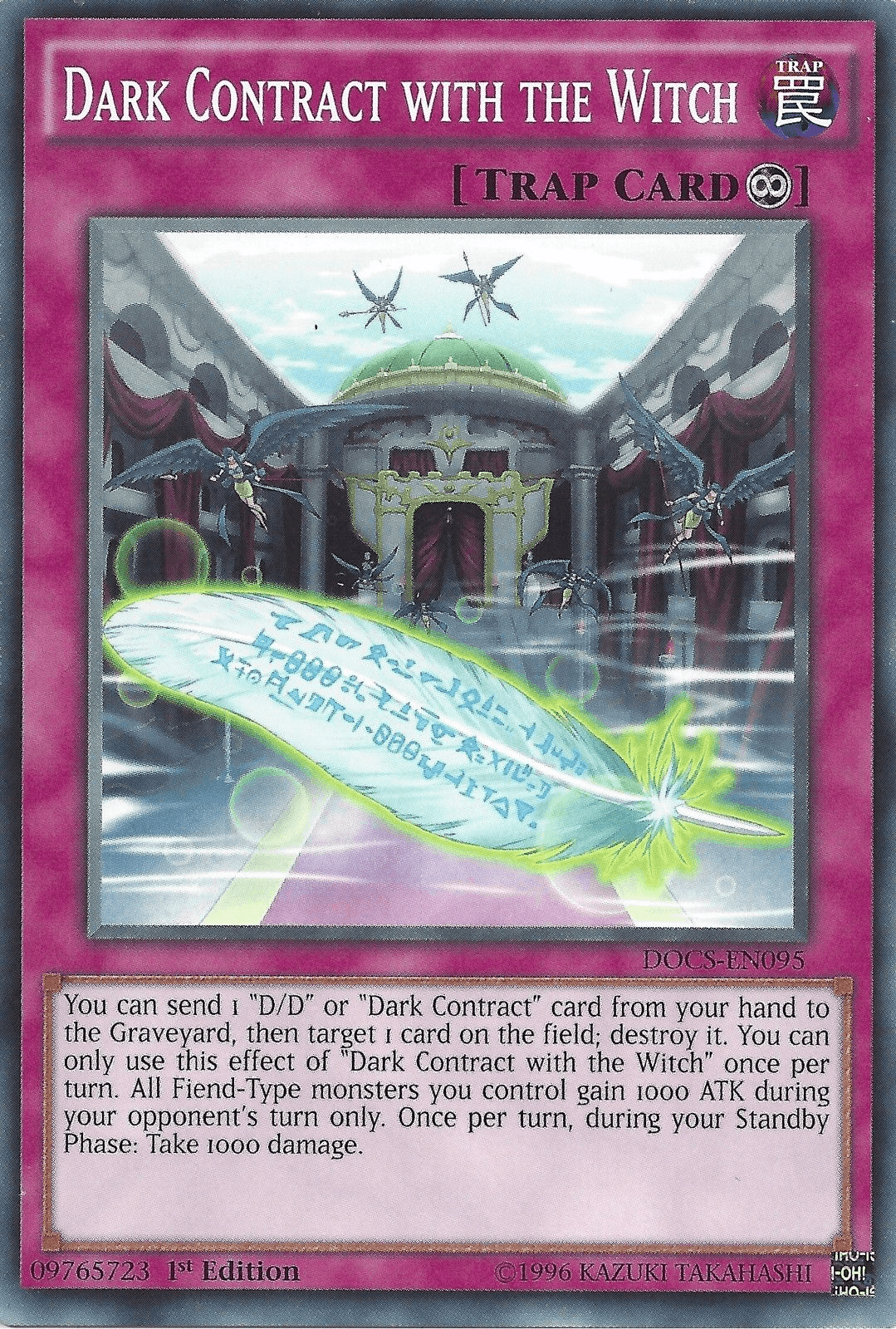 Dark Contract with the Witch [DOCS-EN095] Common - Josh's Cards