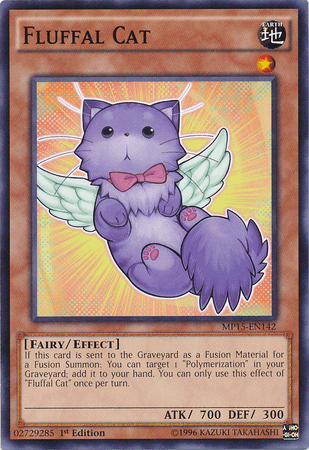 Fluffal Cat [MP15-EN142] Common - Josh's Cards