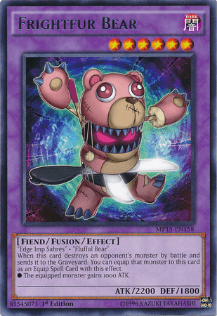 Frightfur Bear [MP15-EN158] Rare - Josh's Cards