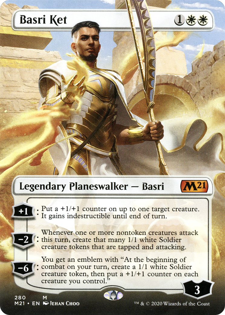 Basri Ket (M21-280) - Core Set 2021 (Borderless)